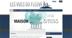 Desktop Screenshot of lesvuesdufleuve.com